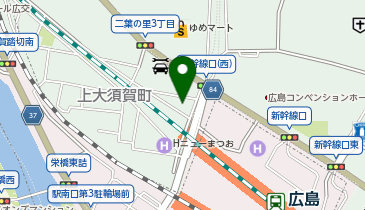 WiFiBOX アパホテル〈広島駅前新幹線口〉の地図画像