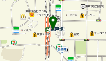 WiFiBOX BECK'S COFFEE SHOP 東戸塚の地図画像