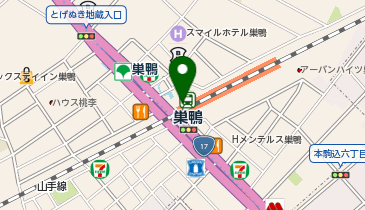WiFiBOX BECK'S COFFEE SHOP 巣鴨の地図画像