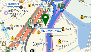 WiFiBOX 日本旅行 横浜ポルタ支店の地図画像