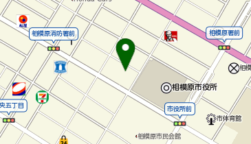 WiFiBOX 日本旅行 相模原市役所支店の地図画像