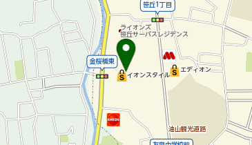 WiFiBOX 日本旅行 笹丘支店の地図画像