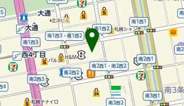 WiFiBOX JTBトラベルゲート札幌の地図画像