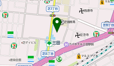 WiFiBOX ニッポンレンタカー田町・三田NNビル営業所の地図画像