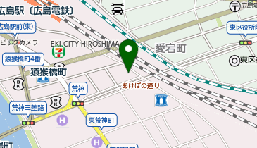 WiFiBOX アパホテル〈広島駅前スタジアム口〉の地図画像