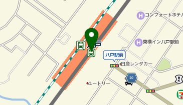 WiFiBOX NewDaysミニ 八戸1号の地図画像