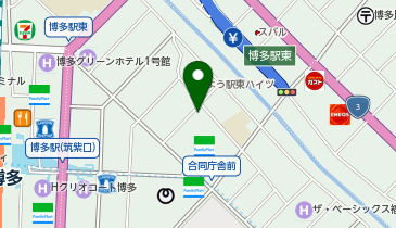 WiFiBOX バジェット・レンタカー博多駅筑紫口店の地図画像