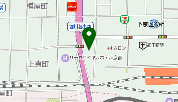 WiFiBOX アパホテル〈京都駅堀川通〉の地図画像