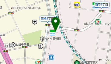 WiFiBOX アパホテル〈仙台駅五橋〉の地図画像