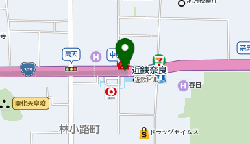 WiFiBOX カフェチャオプレッソ&YAMATO BREWERY 奈良駅店の地図画像