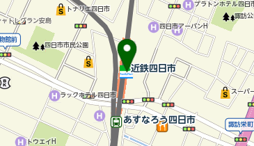 WiFiBOX カフェチャオプレッソ四日市駅店の地図画像