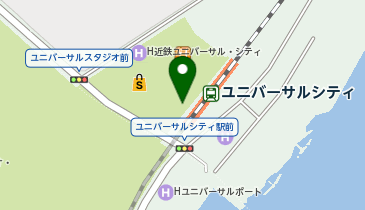 WiFiBOX ホテル京阪 ユニバーサルタワーの地図画像