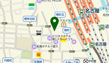 WiFiBOX 東横INN名古屋駅新幹線口の地図画像