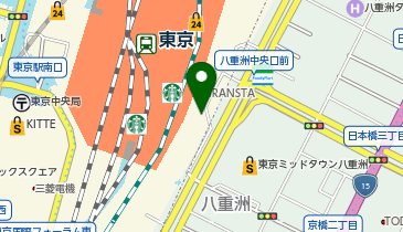 WiFiBOX 東京駅JR高速バスターミナル 八重洲南口 きっぷ売場窓口の地図画像