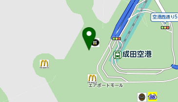 WiFiBOX 成田空港第1(4F)出発ロビー北 JALABCカウンターの地図画像