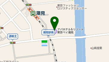 WiFiBOX アパホテル&リゾート〈東京ベイ潮見〉の地図画像