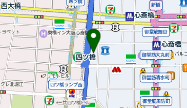 WiFiBOX アパホテル〈なんば北 心斎橋駅前〉の地図画像