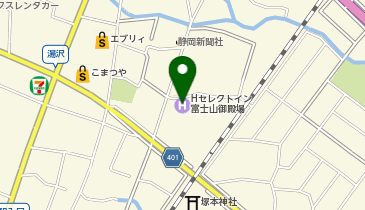 WiFiBOX ホテルセレクトイン富士山御殿場の地図画像