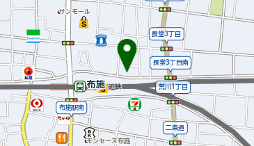 フェイシャル専門サロン MUQU(ムク) 布施店の地図画像