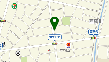 浜松 にしづか整骨院の地図画像