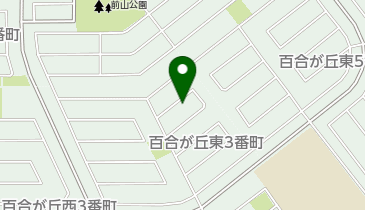 百合が丘骨格矯整施療院の地図画像