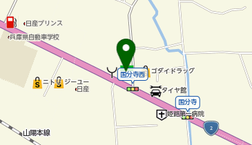 Laundry Pro(ランドリープロ) 姫路国分寺店の地図画像