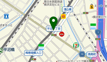 鍼灸兪楽治療院 横浜店の地図画像