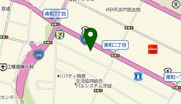 キックボクシング スタジオ リフィナス水戸の地図画像