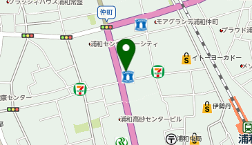 キックボクシング スタジオ リフィナス浦和の地図画像