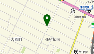 おざき鍼灸接骨院 新町院の地図画像