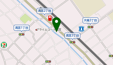 女性専用セミパーソナルジムNohea(ノヘア) 高宮店の地図画像