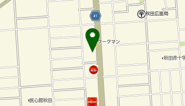 iPhone・iPad買取 Cash Go(アイフォン アイパッドカイトリ キャッシュ ゴー)! 秋田広面店の地図画像