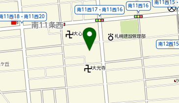 さっぽろ心灯はり・きゅう院の地図画像