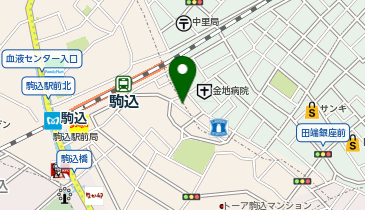 インドアゴルフスクール 駒込店の地図画像