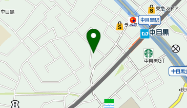 たいはく鍼灸院 中目黒院の地図画像