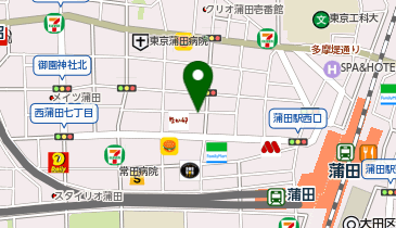 NAYUTAS(ナユタス) 蒲田校の地図画像