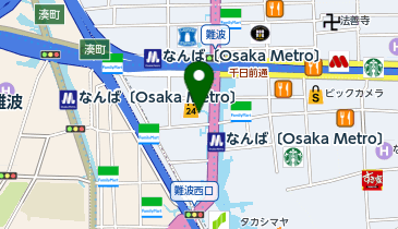ギャラリーレア なんば店の地図画像