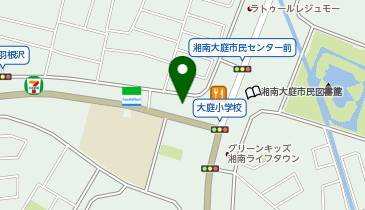 サン・ライフ ファミリーホール藤沢大庭の地図画像