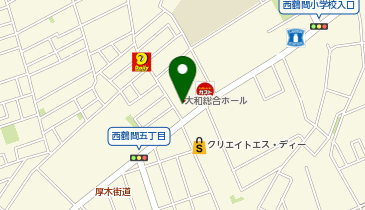 サン・ライフ 大和総合ホールの地図画像