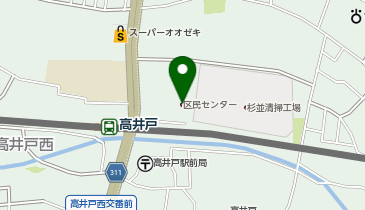 光英チャレンジくらぶ 高井戸そろばん教室の地図画像