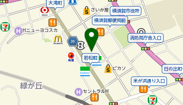 わかくさコンタクトの地図画像