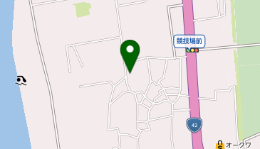 山西書道教室の地図画像