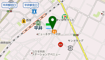平井鍼灸院の地図画像