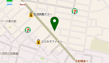 メモリアルホール新小岩の地図画像