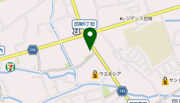 なないろ保育園の地図画像