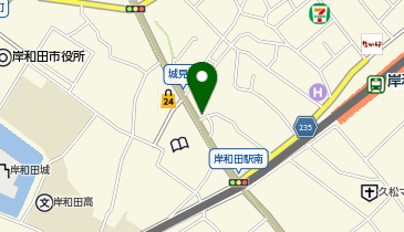 小さなお葬式 岸和田駅前ホールの地図画像