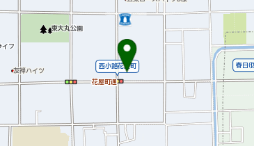 小さなお葬式 西京極ホールの地図画像