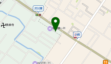 小さなお葬式 草津東ホールの地図画像