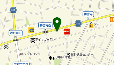 小さなお葬式 金沢神宮寺ホールの地図画像