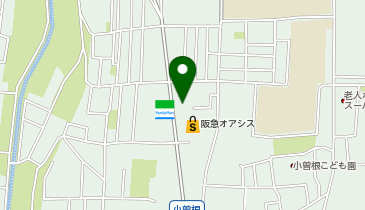 小さなお葬式 豊中北条ホールの地図画像